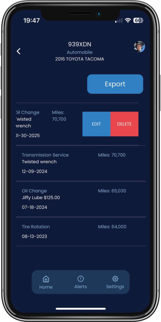 MxTrk App Features